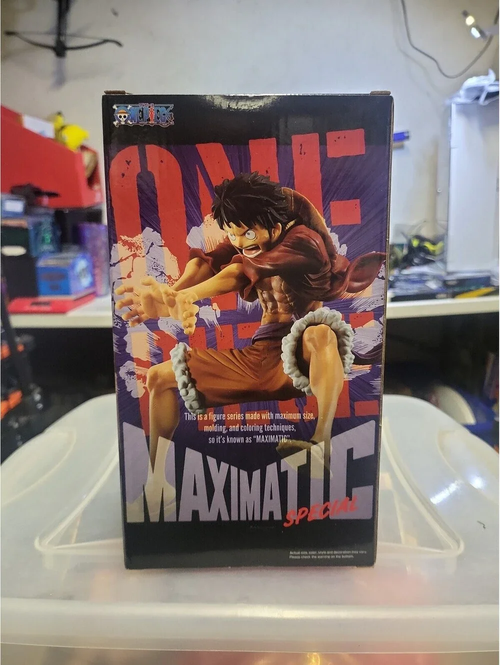 One Piece Monkey D Luffy Maximatic Banpresto Anime Japan Figure